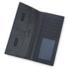 Baellerry Thin Soft Solid Color Long Vertical Photo Cash Card Wallet for Men