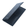 Baellerry Thin Soft Solid Color Long Vertical Photo Cash Card Wallet for Men