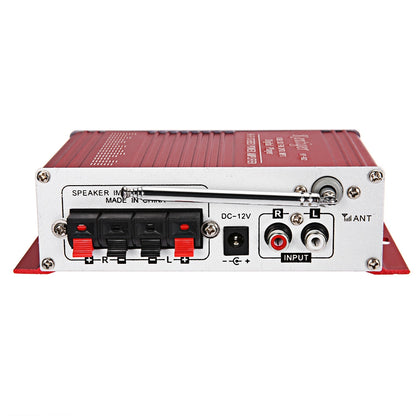 Kentiger HY - 602 HiFi Stereo Power Digital Amplifier with FM IR Control FM MP3 USB Playback