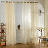 100 x 250cm European Flower Printed Tulle Window Curtains Home Decor