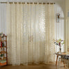 100 x 250cm European Flower Printed Tulle Window Curtains Home Decor