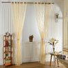 100 x 250cm European Flower Printed Tulle Window Curtains Home Decor