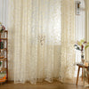 100 x 250cm European Flower Printed Tulle Window Curtains Home Decor