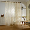 100 x 250cm European Flower Printed Tulle Window Curtains Home Decor