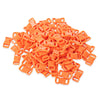 100pcs / Lot Outdoor Survival Paracord Bracelet Accessory Curved Plastic Button Buckle