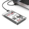 ORICO 2139C3 2.5 inch Transparent Hard Drive Enclosure for HDD / SSD Connectivity