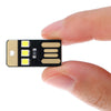 5PCS 0.2W 3 x SMD 2835 22Lm USB LED Light Portable Camping Lamp