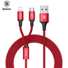 Baseus Rapid Series Micro USB 8 Pin Charging Data Cable 1.2M