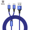 Baseus Rapid Series Micro USB 8 Pin Charging Data Cable 1.2M