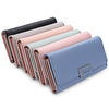 Baellerry Foldable Long Clutch Wallet Card Holder for Women