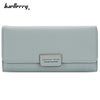 Baellerry Foldable Long Clutch Wallet Card Holder for Women