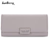 Baellerry Foldable Long Clutch Wallet Card Holder for Women