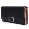 Baellerry Foldable Long Clutch Wallet Card Holder for Women