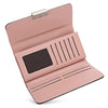 Baellerry Foldable Long Clutch Wallet Card Holder for Women