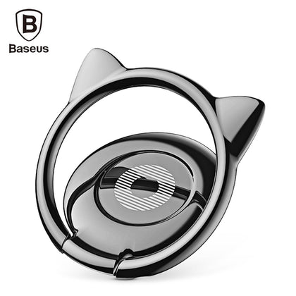 Baseus Cat Ear Ring Bracket Finger Grip Phone Desktop Holder