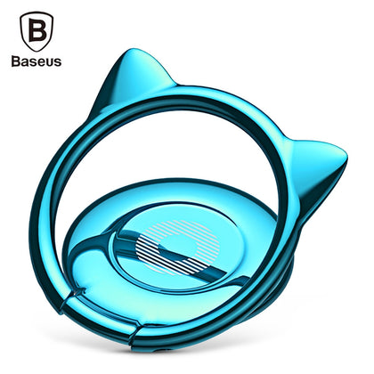 Baseus Cat Ear Ring Bracket Finger Grip Phone Desktop Holder