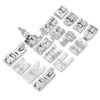 16PCS Sewing Machine Presser Foot Suit Accessories