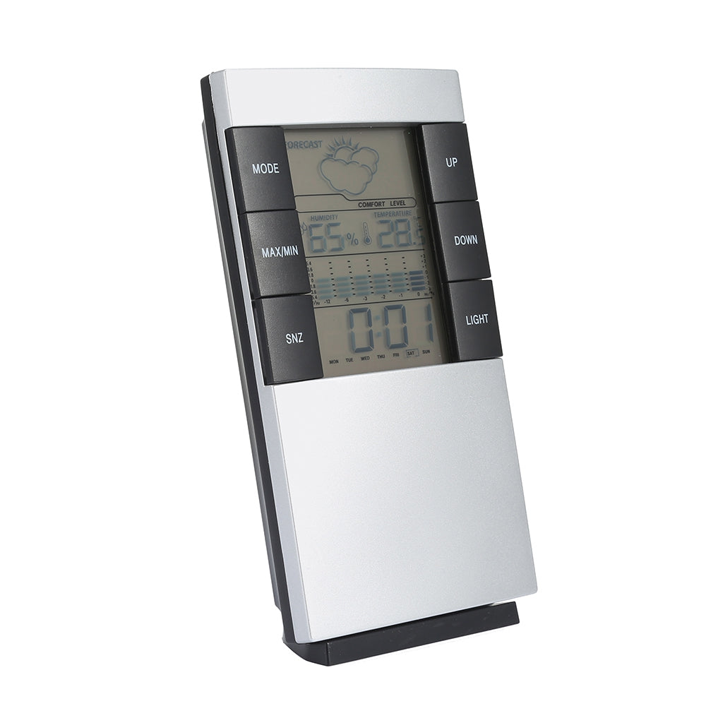 Multifunction Digital Temperature Humidity Alarm Clock