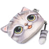 Guapabien Cartoon Cat Zipper Design Workmanship Coin Purse for Ladies