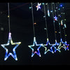 12 LEDs Star String Light Decoration Lamp for Wedding Party