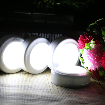 Remote Control Puck Light LED Kitchen Cabinet Lamp 1pcs