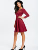 Cut Out Mini Party Dress