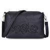 Guapabien 3pcs Women Handbag PU Leather Shoulder Bag
