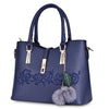 Guapabien 3pcs Women Handbag PU Leather Shoulder Bag
