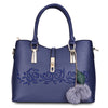 Guapabien 3pcs Women Handbag PU Leather Shoulder Bag