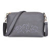 Guapabien 3pcs Women Handbag PU Leather Shoulder Bag