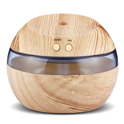 USB Essential Oil Diffuser Ultrasonic Humidifier with LED Light