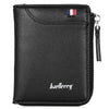 Baellerry Men Wallet Short Section Soft PU Leisure Folder Bag