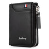 Baellerry Men Wallet Short Section Soft PU Leisure Folder Bag