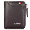 Baellerry Men Wallet Short Section Soft PU Leisure Folder Bag