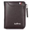 Baellerry Men Wallet Short Section Soft PU Leisure Folder Bag