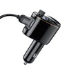 Baseus S - 06 Bluetooth MP3 Vehicle Dual USB Charger