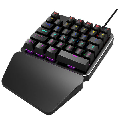 HXSJ J100 One-handed Gaming Mechanical Keyboard