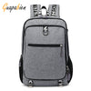 Guapabien Large Capacity Men's Travel Laptop Backpack with USB Charging Port