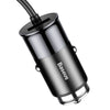 Baseus Enjoy Together 2-in-1 Car Charger 4.8A for Type-C / 8 Pin Devices