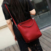 4pcs Women PU Leather Handbag Shoulder Crossbody Bag Wristlet Card Holder