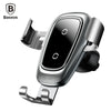 Baseus Metal Wireless Charger Gravity Car Mount 10W for 4 - 6.5 inch Mobile Phones