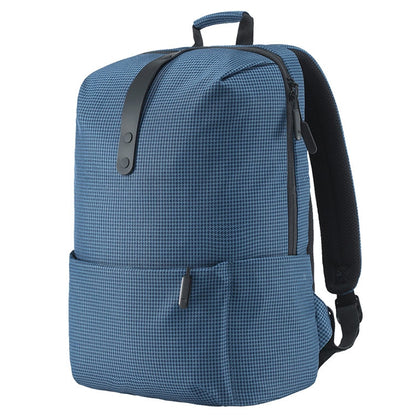 Xiaomi Trendy Plaid Water-resistant School Laptop Backpack