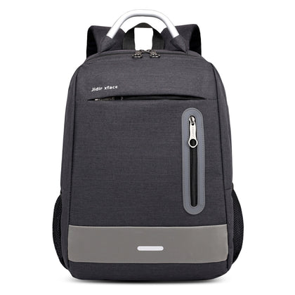 USB Charging Earphone Hole Laptop Backpack Canvas Large Capacity Men Travel Bag