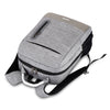 USB Charging Earphone Hole Laptop Backpack Canvas Large Capacity Men Travel Bag