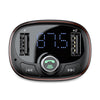 Baseus S - 09 T-shape Bluetooth V4.2 MP3 Dual USB Car Charger LED Screen