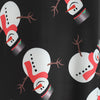 Christmas Snowman Print Mini Swing Dress