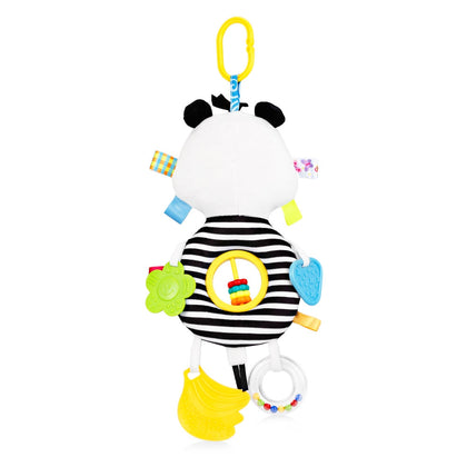 Baby Crib Animal Rattle Plush Toy Teether Stroller Pendant Hanging Bed Bell