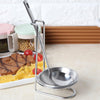 Stainless Steel Spoon Rest Vertical Holder for Soup Ladle