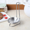 Stainless Steel Spoon Rest Vertical Holder for Soup Ladle