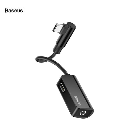 Baseus CATL45 - 01 Type-C Male to Type-C Female + 3.5mm Female Adapter